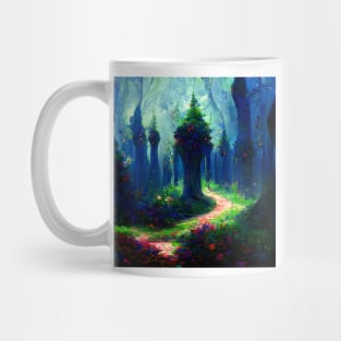 Fantasy Forest Landscape Mug